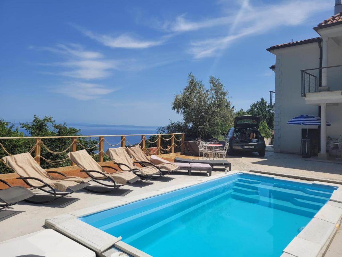 Mit Pool Kroatien Mit Meerblick Und Pool Apartment Lovran