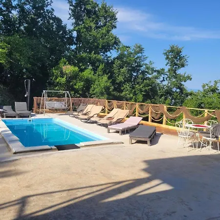 Ferienwohnung Mit Pool Kroatien Mit Meerblick Und Pool Lovran Exterior photo